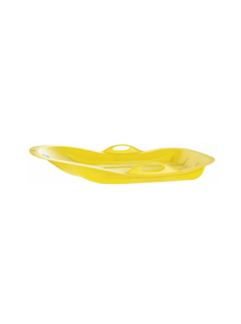 LUGE AVEC POIGNÉES JAUNE 76X50X12CM