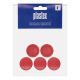 CAPUCHON 32MM ROUGE 5 PCS PSS