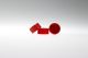 COUVERCLE À VIS 22 MM ROUGE