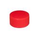 COUVERCLE À VIS 32 MM ROUGE
