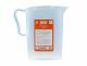 Carafe doseuse 2L avec échelle de mesure LV PP - NEUVE