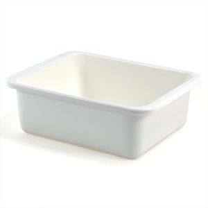 Boîte de rangement 5L PEHD blanche