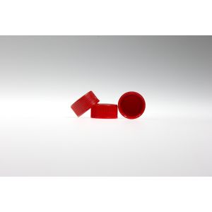 COUVERCLE À VIS 22 MM ROUGE
