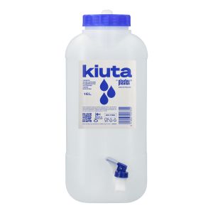 Réservoir d'eau 16L à ouverture libre + robinet sous pression